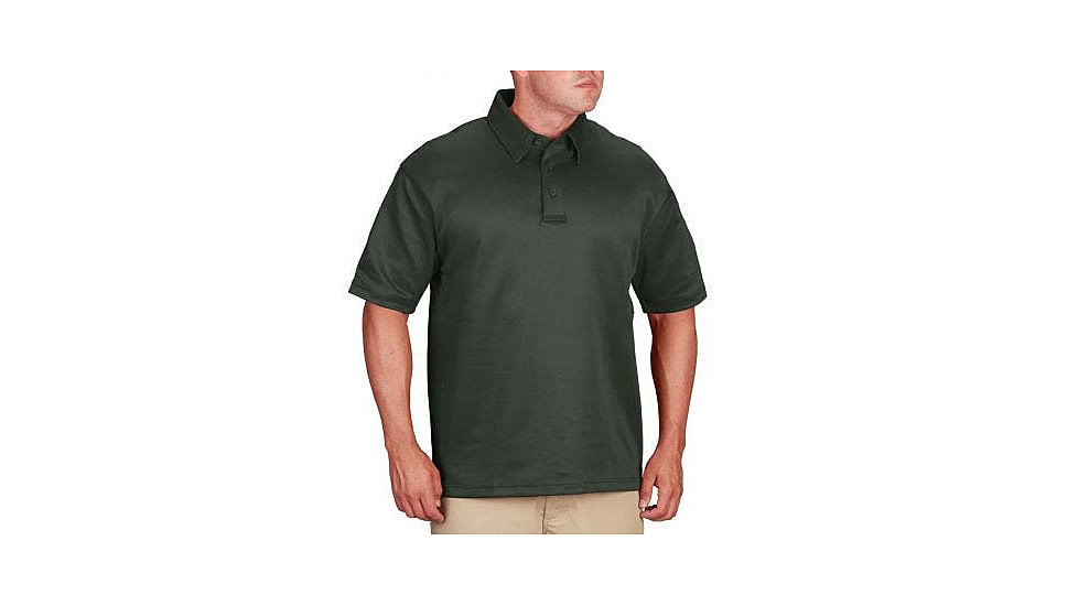 Propper I.C.E. Performance Short Sleeve Polo - Mens, Dark Green, 3XL, F5341723113XL