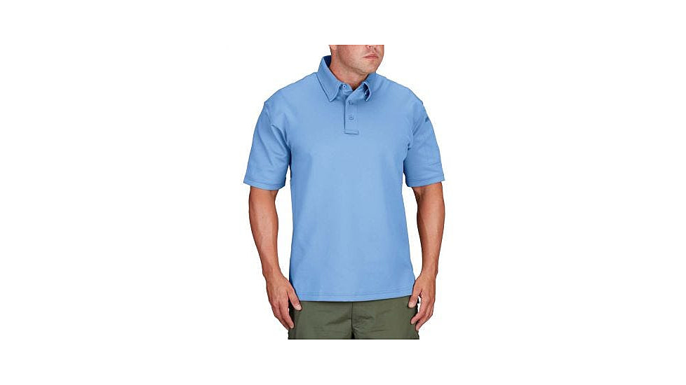 Propper I.C.E. Performance Short Sleeve Polo - Mens, Light Blue, 3XL, F5341724753XL