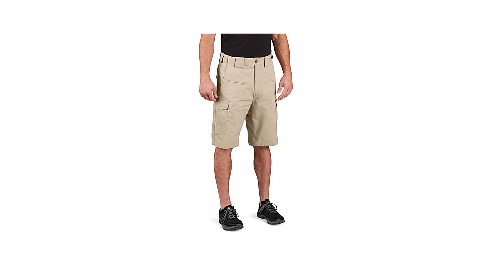 Propper Kinetic Tactical Short, Khaki, 40, Unhemmed, F52734X25040