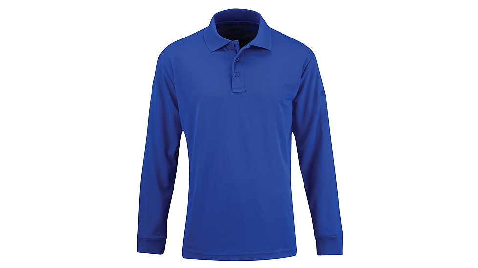 Propper Long Sleeve Uniform Polo - Mens, Cobalt, 7XL, F53564C4527XL