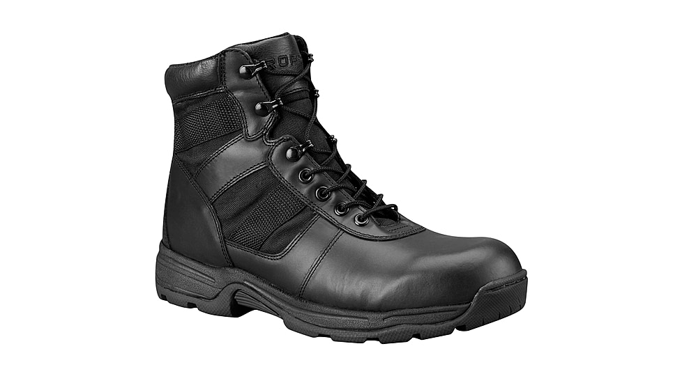 Propper Mens Series 100 6in Side Zip LE Boot,Black,Size 7W F45061T0017W