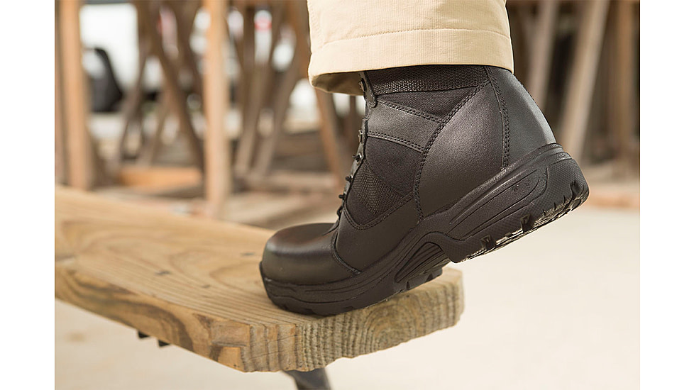 Propper Mens Series 100 6in Side Zip LE Boot,Black,Size 7W F45061T0017W