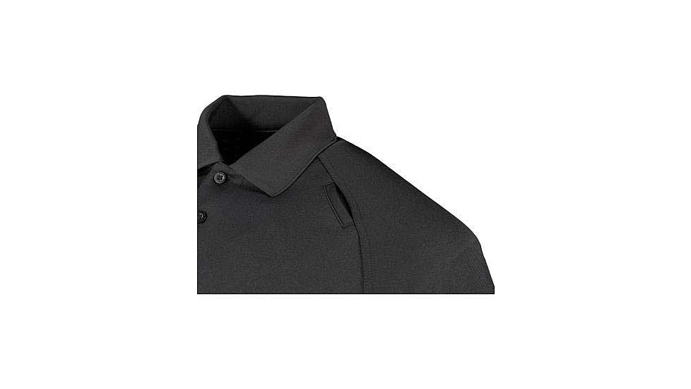 Propper Raglan Utility Short Sleeve Polo - Mens, Black, L, F584201001L