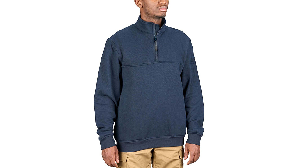 Propper Station 1/4 Zip Job Shirt - Mens, LAPD Navy, XXL, Regular, F58366Y450XXL2