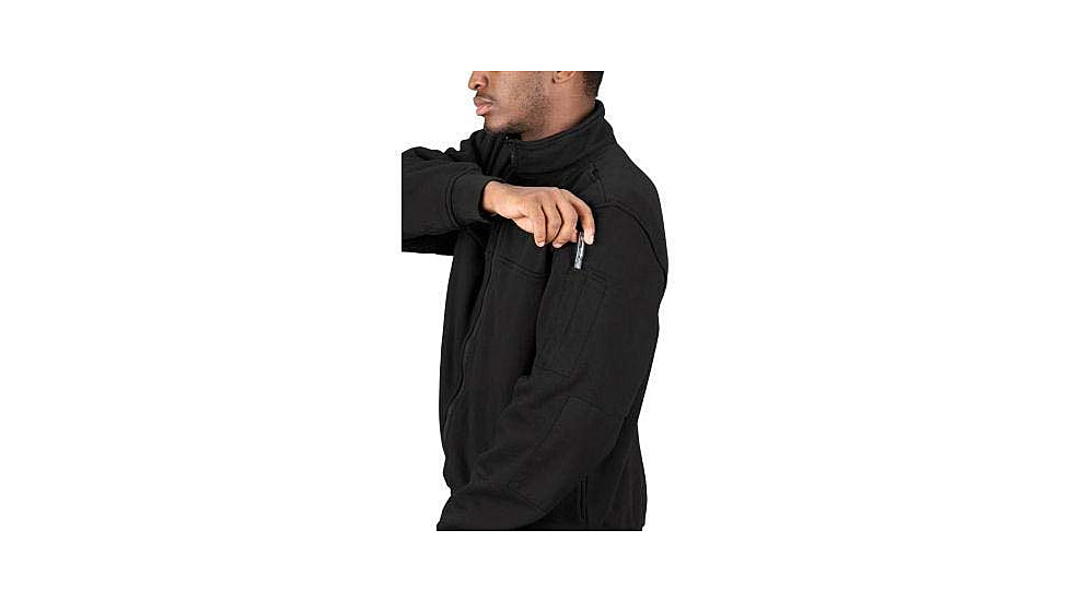 Propper Station Full Zip Job Shirt - Mens, Black, 3XL, Long, F58416Y0013XL3