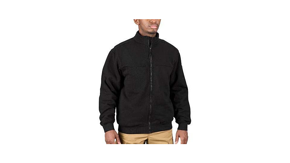 Propper Station Full Zip Job Shirt - Mens, Black, 3XL, Long, F58416Y0013XL3