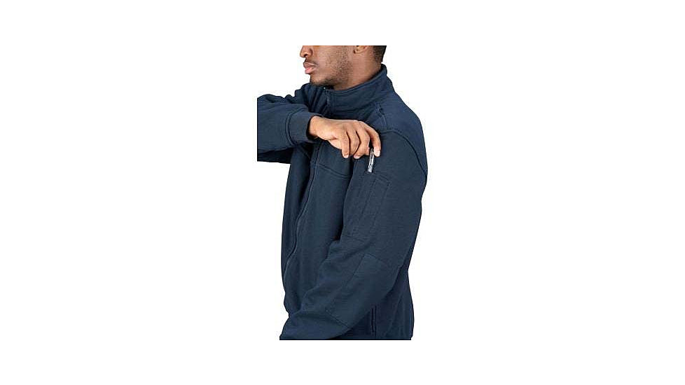 Propper Station Full Zip Job Shirt - Mens, LAPD Navy, Medium, Large, F58416Y450M3