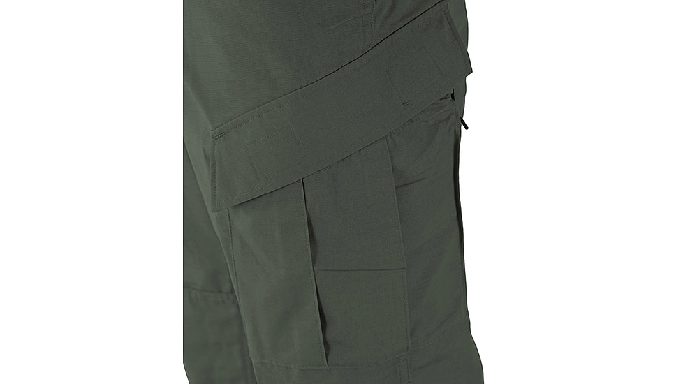 Propper TAC U Trouser, 65/35 Poly/Cotton Battle Rip, 26in Waist, Short, Olive Green
