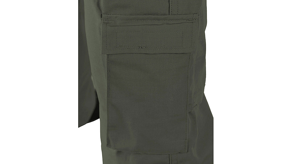Propper TAC U Trouser, 65/35 Poly/Cotton Battle Rip, 26in Waist, Short, Olive Green