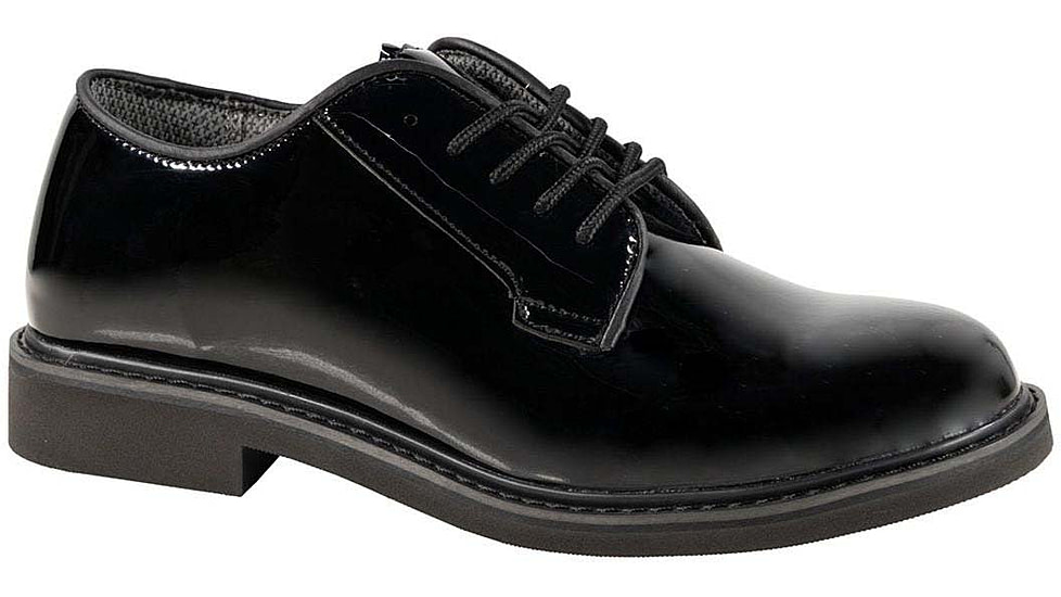 Propper Uniform Dress Patent Oxford Shoes - Mens, Black, 5.5W, F45176T0015.5W