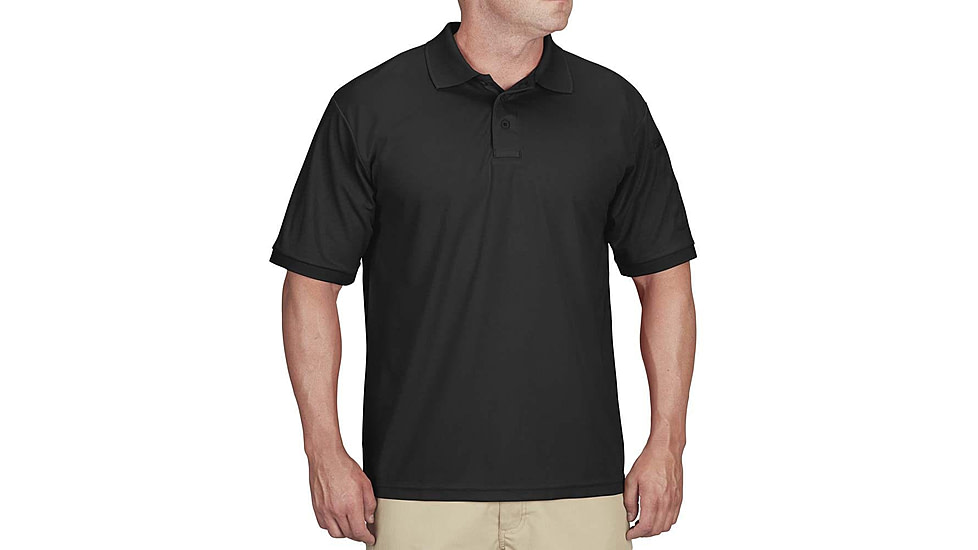 Propper Uniform Short Sleeve Polo - Men's, 6XL, Black, F53554C0016XL