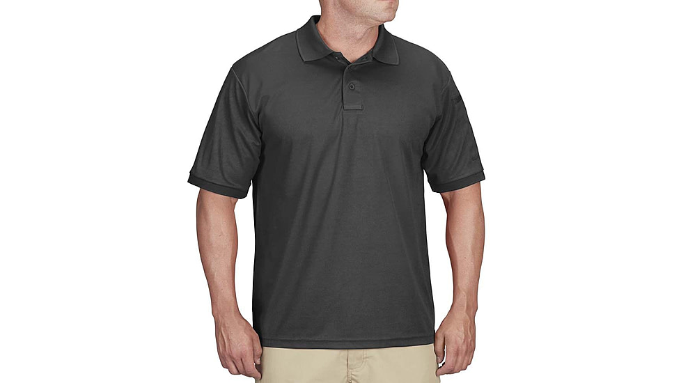 Propper Uniform Short Sleeve Polo - Men's, Small, Charcoal, F53554C015S