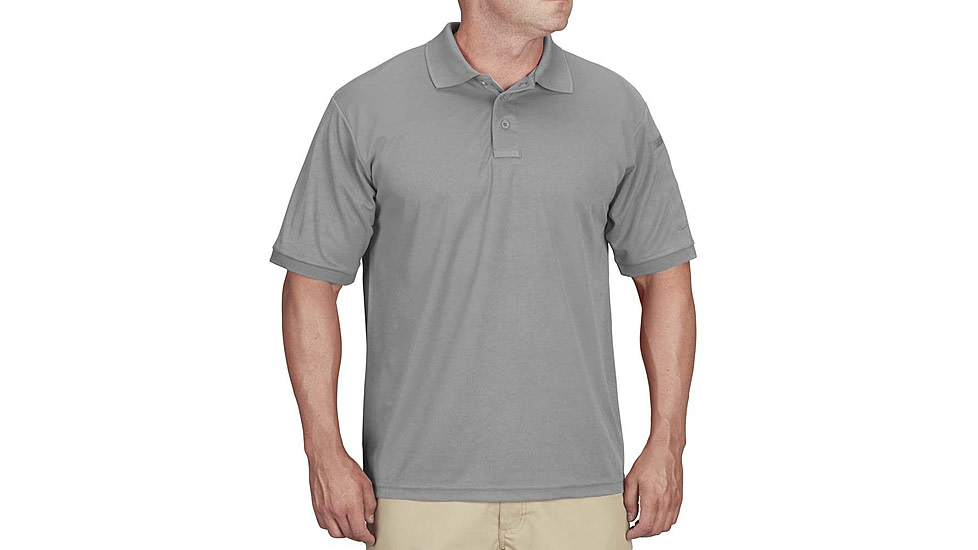 Propper Uniform Short Sleeve Polo - Men's, 8XL, Grey, F53554C0208XL