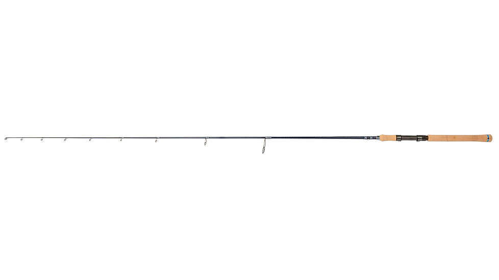 Quantum Myth Spinning Rod, 7ft, 1-PC, Medium, Fast Rod, HXS30 Graphite Blank, Seaguide Line Guides, Fuji DPS Reel Seat, Cork Handle, Gray/Blue, MTS701M1017F.R2