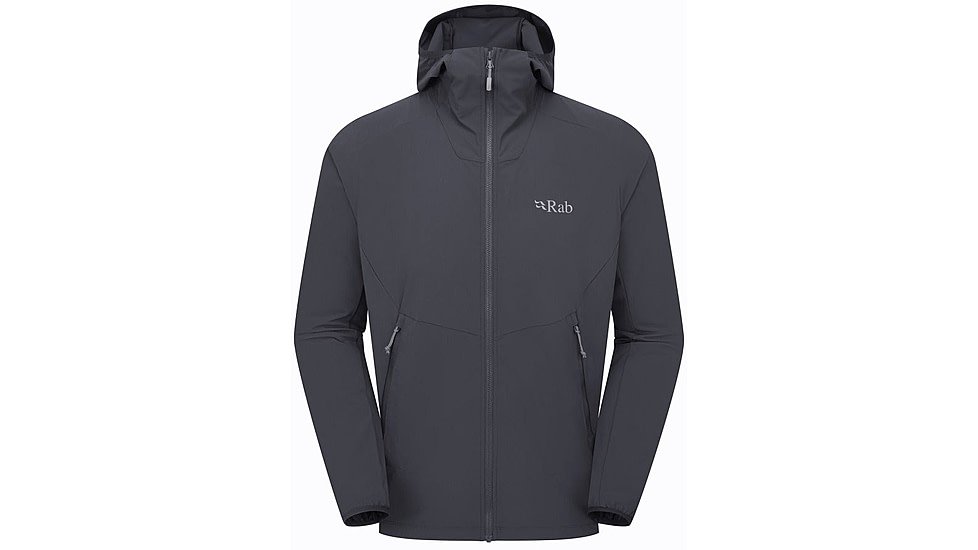Rab Borealis Hoody - Mens, Beluga, Large, QWS-76-BEL-LRG