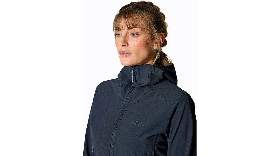 Rab Borealis Hoody - Womens, Beluga, 14/Large, QWS-77-BEL-14