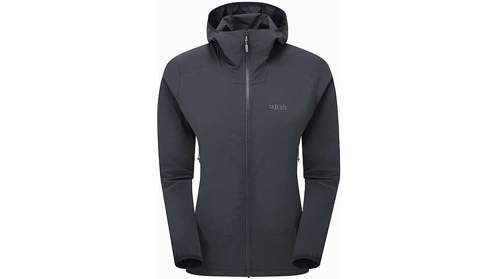 Rab Borealis Hoody - Womens, Beluga, 14/Large, QWS-77-BEL-14