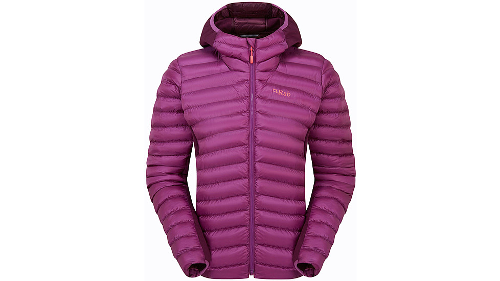 Rab Cirrus Flex Hoody - Womens, Plum, 14/Large, QIP-32-PMU-14