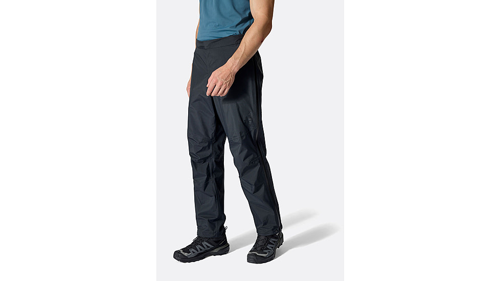 Rab Firewall Mountain Pants - Mens, Black, Medium, Long, QWG-98-BLK-MED-LG
