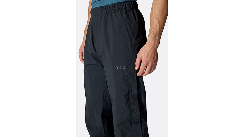 Rab Firewall Pants - Mens, Black, Large, Regular, QWI-34-BLK-LRG-RG
