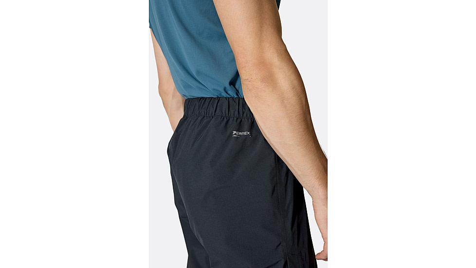 Rab Firewall Pants - Mens, Black, Large, Regular, QWI-34-BLK-LRG-RG