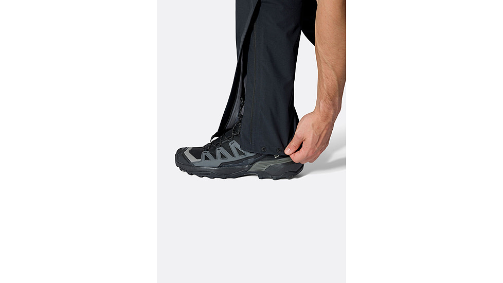 Rab Firewall Pants - Mens, Black, Large, Regular, QWI-34-BLK-LRG-RG