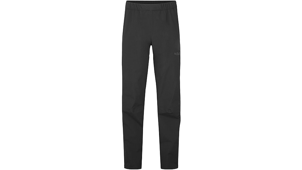 Rab Firewall Pants - Mens, Black, Large, Regular, QWI-34-BLK-LRG-RG
