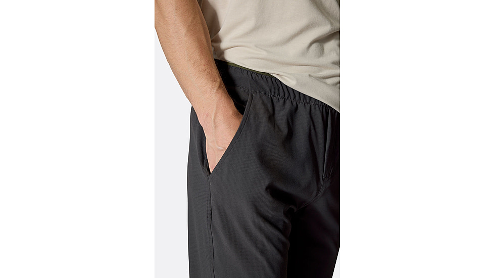 Rab Harpur Pants - Mens, Anthracite, 38 Waist/Long, QFW-30-ANT-38-LG