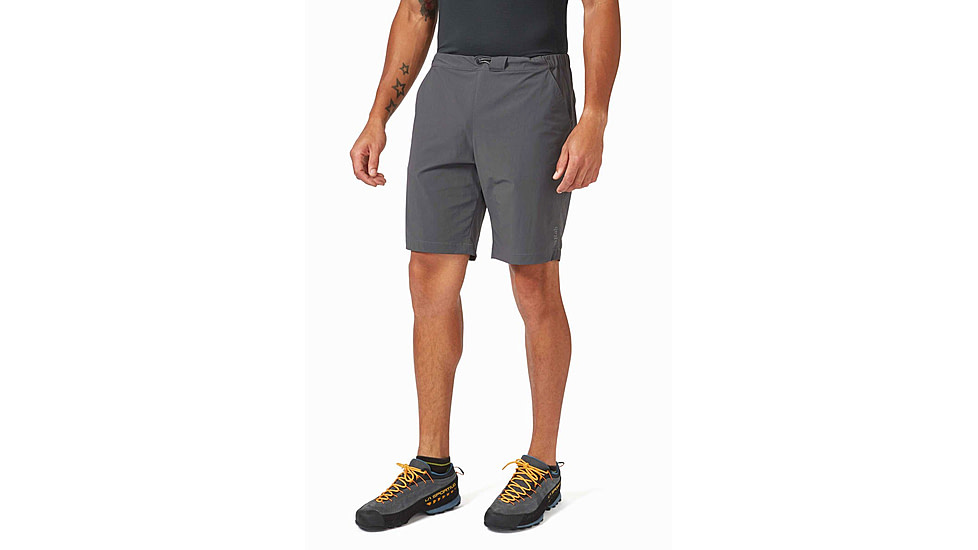Rab Momentum Shorts - Mens, Graphene, 38, QFV-29-GRH-38-09