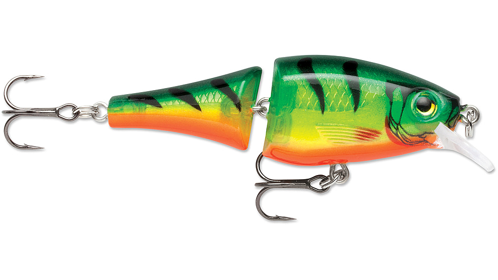 Rapala BX Jointed Shad Crankbait, 6ft, 2.5in, 1/4 oz, Firetiger, BXJSD06FT