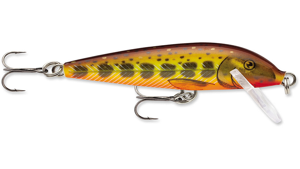 Rapala CountDown 09 Lure, Hot Mustard Muddler, CD09HMMD
