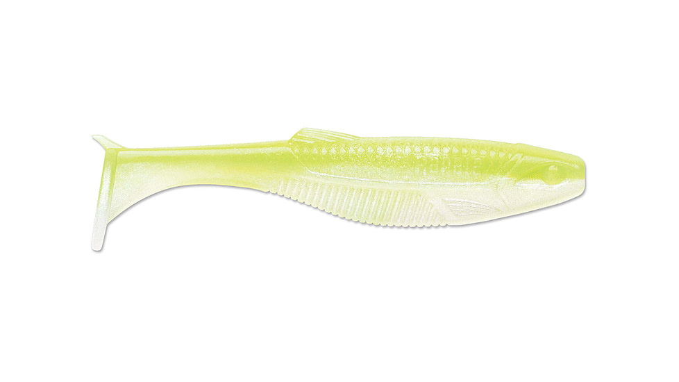 Rapala CrushCity Mayor, 8 Pack, Chartreuse Pearl, 3in, CCMYR3CPRL