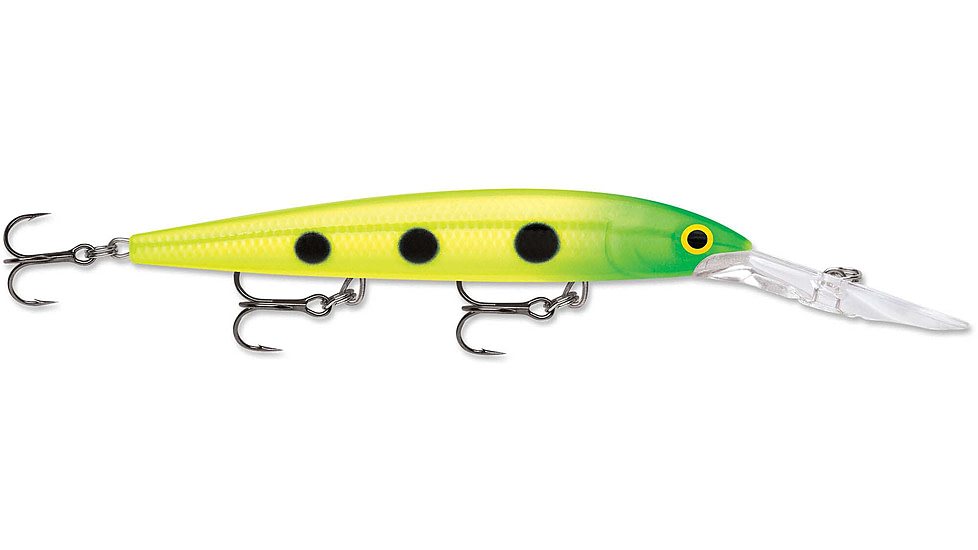 Rapala Deep Husky Jerk 14 Lure, Slimy Lime, DHJ14SLM