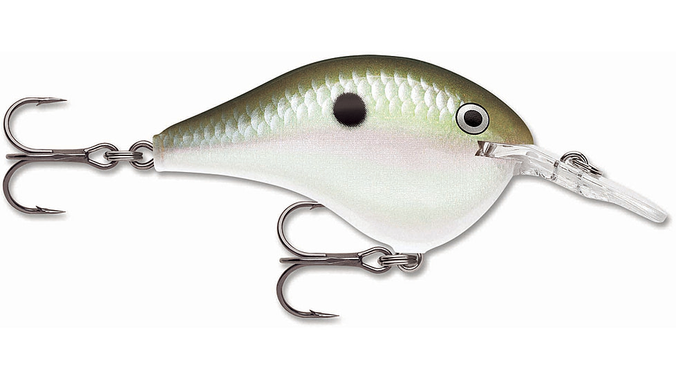 Rapala Dives-To 06 Lure, Green Gizzard Shad, DT06GGSD
