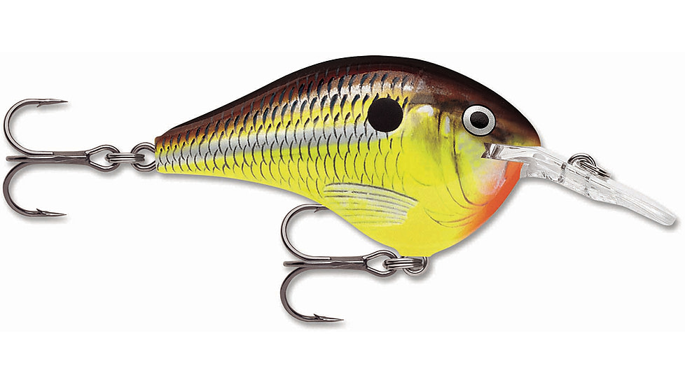 Rapala Dives-To 06 Lure, Hot Mustard, DT06HM