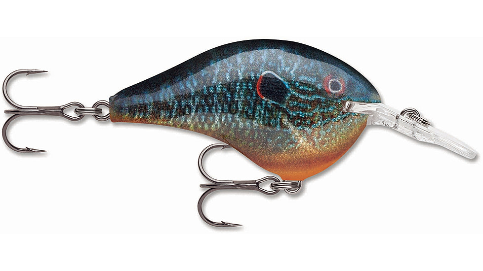 Rapala Dives-To 06 Lure, Live Pumpkinseed, DT06PSL