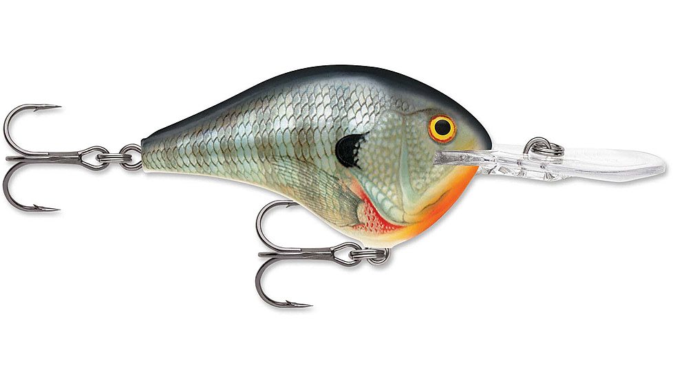 Rapala Dives To 10 Crankbait 2.25ft, 3/5oz, Floating, Bluegill, DT10BG