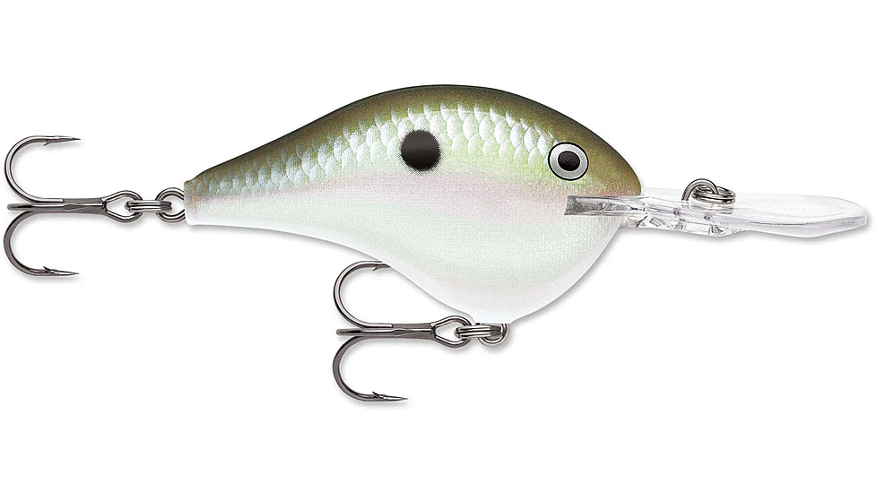 Rapala Dives-To 14 Lure, Green Gizzard Shad, DT14GGSD