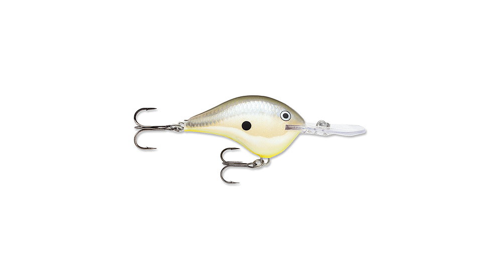 Rapala Dives To 16 Crankbait 2.75ft, 3/4oz, Floating, Disco Shad, DT16DSSD
