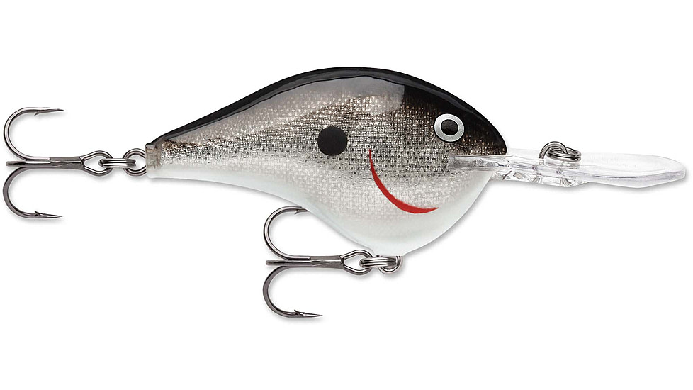 Rapala Dives To 16 Crankbait 2.75ft, 3/4oz, Floating, Silver, DT16S