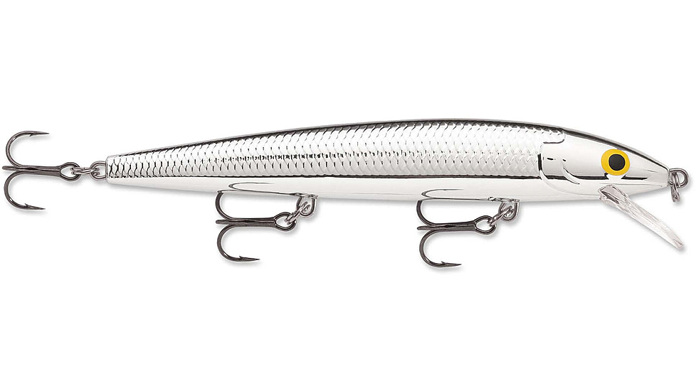Rapala Husky Jerk 14 Lure, Pure Chrome, HJ14PCH
