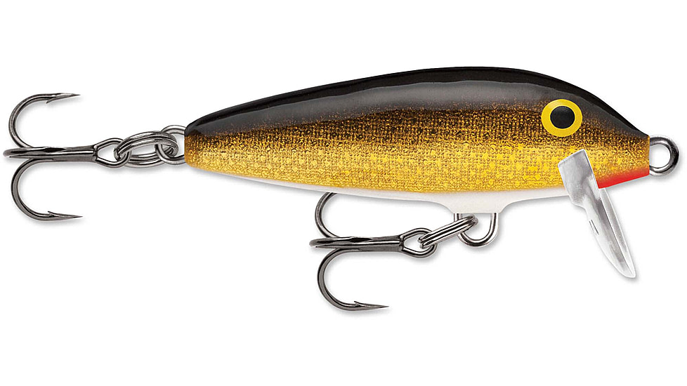 Rapala Original Floater 03 Lure, Gold, F03G