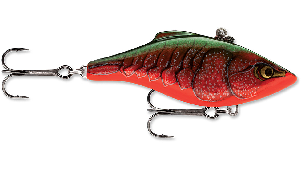 Rapala Rattlin 05 Lure, Red Crawdad, RNR05RCW