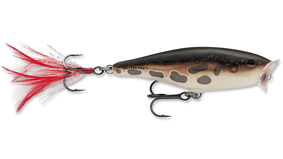 Rapala Skitter Pop 05 Lure, Frog, SP05F