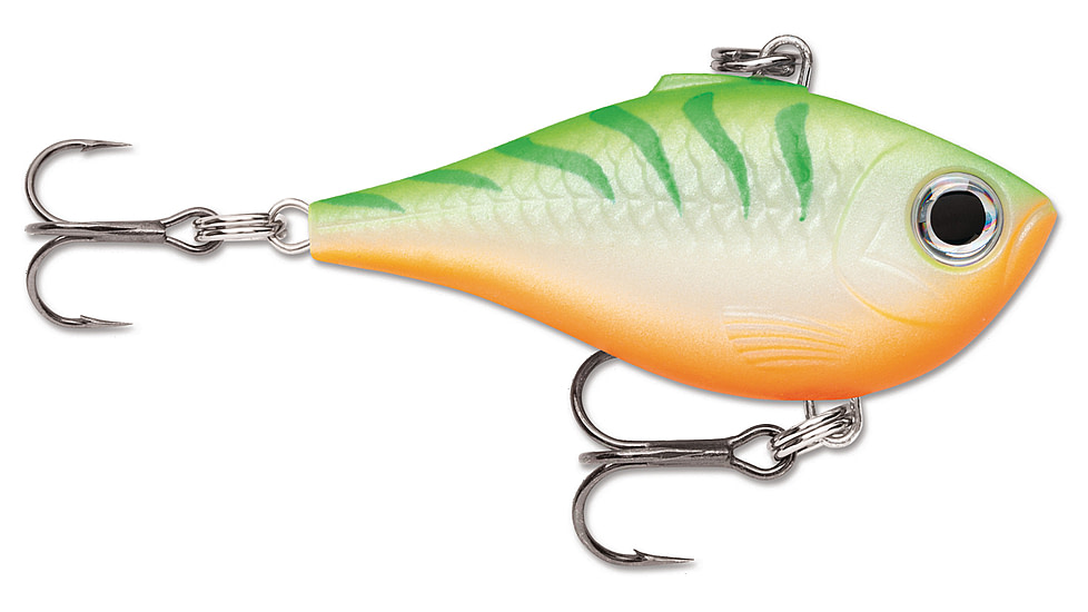 Rapala Ultra Light Rippin Rap 04, Green Tiger UV, ULRPR04GTU