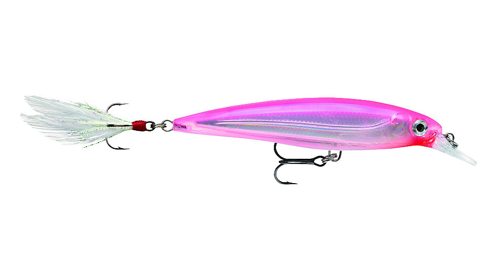 Rapala X-Rap Jerkbait, Suspending, Hot Pink, 2 1/2in, 1/8oz, XR06HP