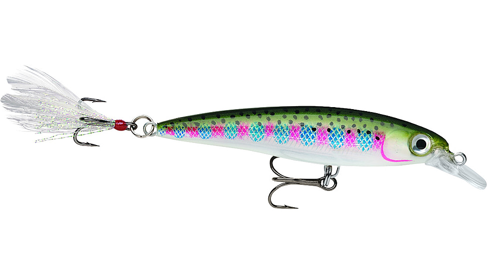 Rapala X-Rap Jerkbait, Suspending, Rainbow Trout, 3 1/8in, 1/4oz, XR08RT