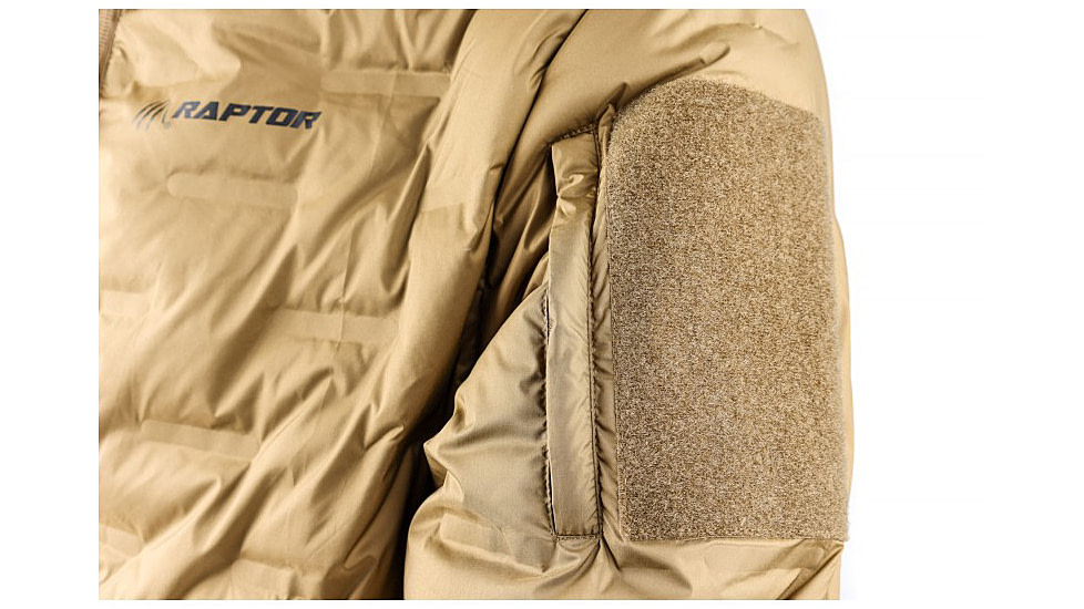 Raptor Tactical Welded Down EXFIL Jacket, Coyote Brown, Extra Large, EXFIL-CB-XL