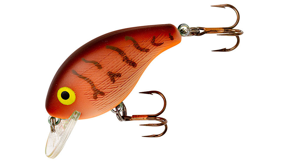 Rebel Lures Rebel Super Teeny Wee-R Crankbait, 1 1/2in, 1/8 oz, Floating, Brown Crawdad, F9135V