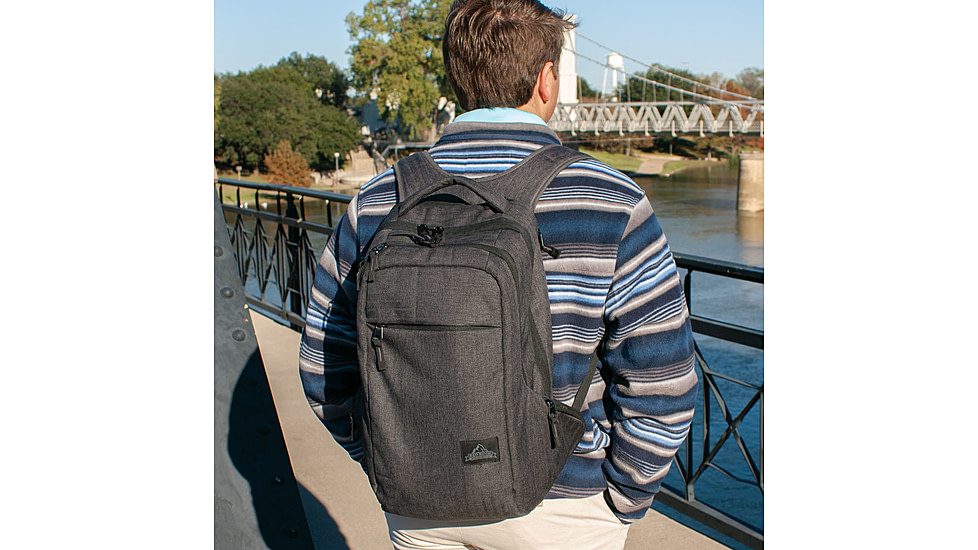 Red Rock Outdoor Gear 22L Monterey Backpack, Charcoal, 86-004CHR